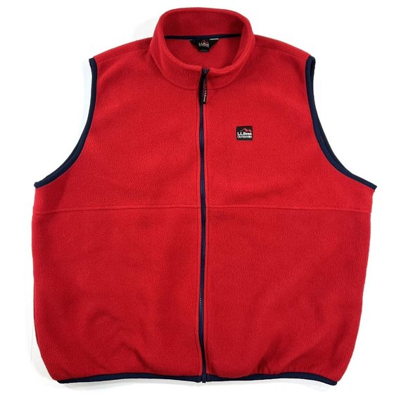 L.L. Bean Jackets & Coats Vintage Ll Bean Outdoors Fleece Vest Mens